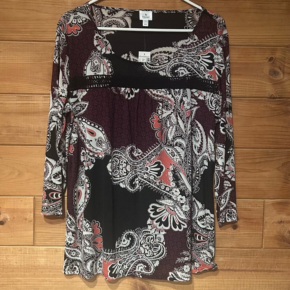 NWT Women’s Dressbarn Blouse Size Large